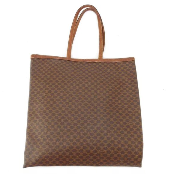 Celine tote bag macadam PVC ?~ leather Authentic used T18476 - Picture 2 of 9